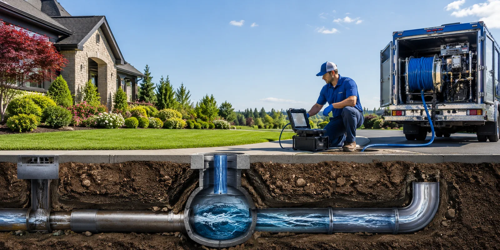 Drainage restoration information for Elcho, WI